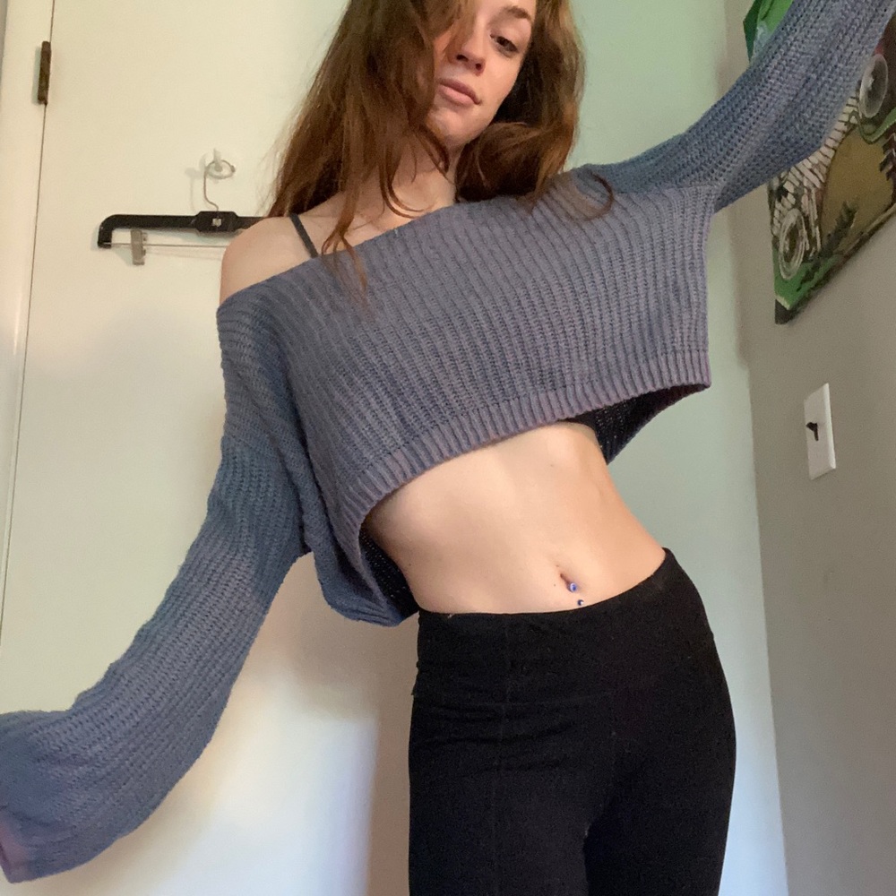 Cropped Knit sweater